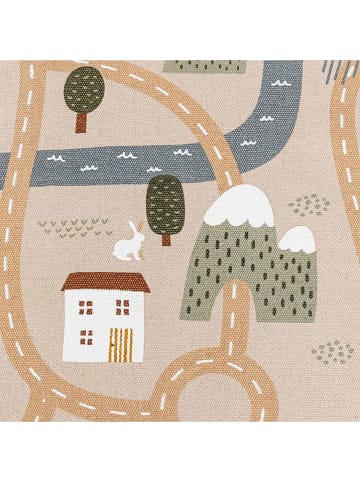 WellHome for Kids Katoenen tapijt beige - (L)150 x (B)100 cm