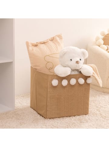 WellHome for Kids Aufbewahrungsbox in Beige - (B)29 x (H)29 x (T)29 cm
