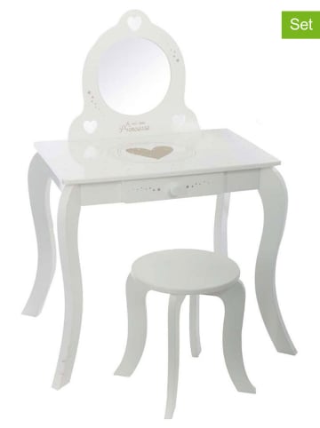 WellHome for Kids 2-częściowy zestaw w kolorze białym - 75 x 91 x 50 cm