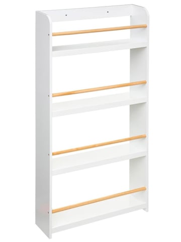WellHome for Kids Boekenkast wit - (B)55 x (H)118 x (D)15 cm