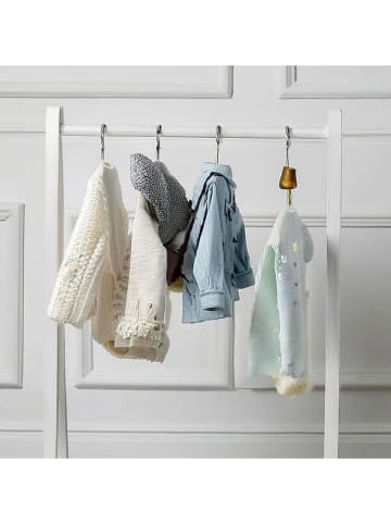 WellHome for Kids Kleiderständer in Weiß - (B)60 x (H)114 x (T)30 cm