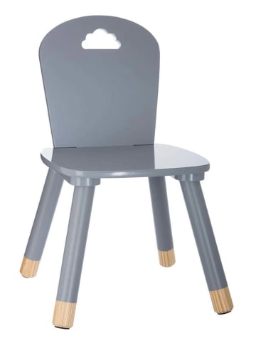 WellHome for Kids Stoel grijs - (B)28 x (H)50 x (D)28 cm