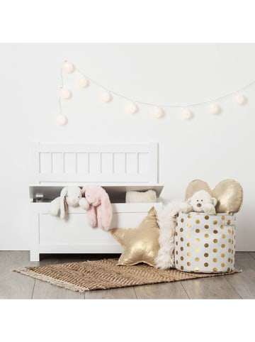 WellHome for Kids Sitztruhe in Weiß - (B)74,5 x (H)64 x (T)34 cm