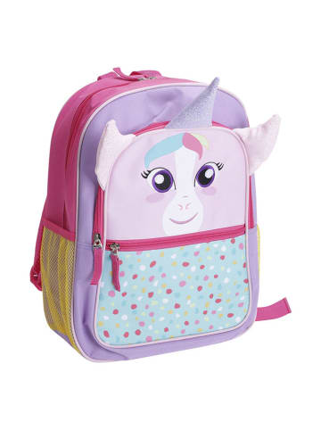 WellHome for Kids Rugzak roze/meerkleurig - (B)27 x (H)36 x (D)12 cm