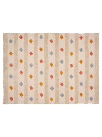 WellHome for Kids Katoenen tapijt "Harlequin" beige/meerkleurig