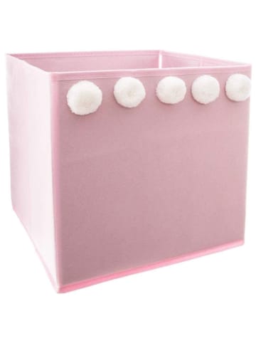 WellHome for Kids Aufbewahrungsbox in Rosa - (B)29 x (H)29 x (T)29 cm