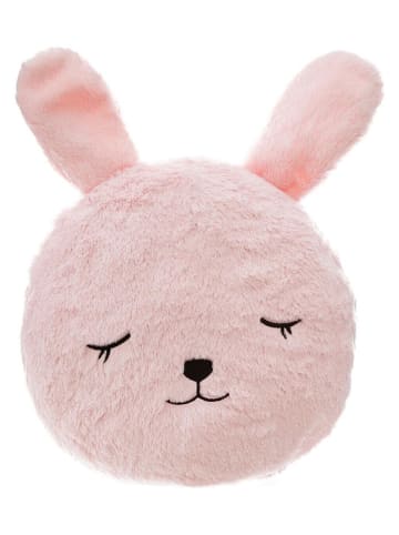 WellHome for Kids Kissen "Hase" in Rosa - Ø 27 cm