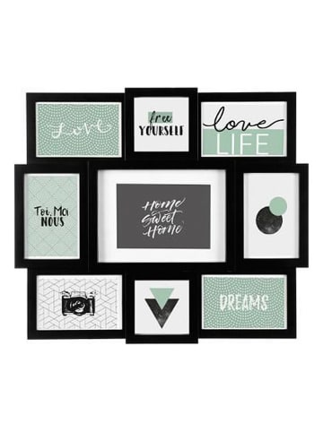 WellHome for Kids Ramka w kolorze czarnym na zdjęcia - 48 x 42 cm