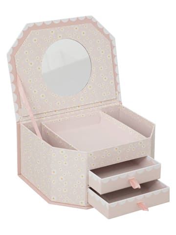 WellHome for Kids Schmuckkasten "Lana" in Rosa - (B)21,5 x (H)16,6 x (T)10 cm 