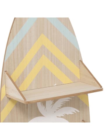 WellHome for Kids Regał ścienny "Australie" w kolorze beżowym - 37 x 112 x 15 cm