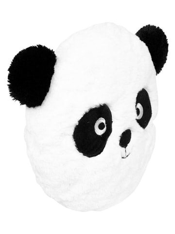 WellHome for Kids Kissen "Panda" in Weiß/ Schwarz - Ø 27 cm