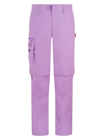 Trollkids Zipp-Off-Trekkinghose "Oppland" - Slim fit - in Lila