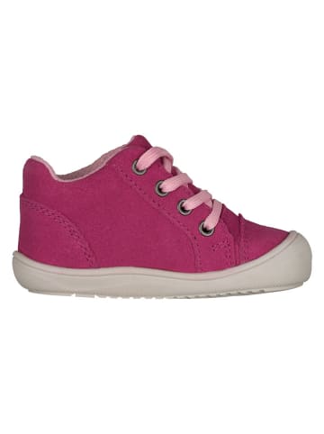 Trollkids Leder-Lauflernschuhe "Noresund" in Pink