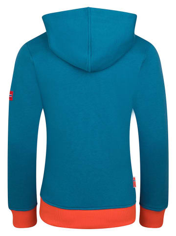 Trollkids Bluza "Troll" w kolorze turkusowym