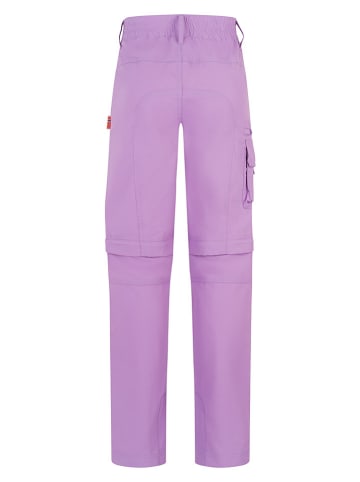Trollkids Zipp-Off-Trekkinghose "Oppland" - Regular fit - in Lila