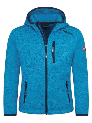 Trollkids Fleece vest "Jondalen" blauw