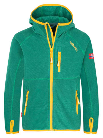 Trollkids Fleece vest "Sandefjord" groen