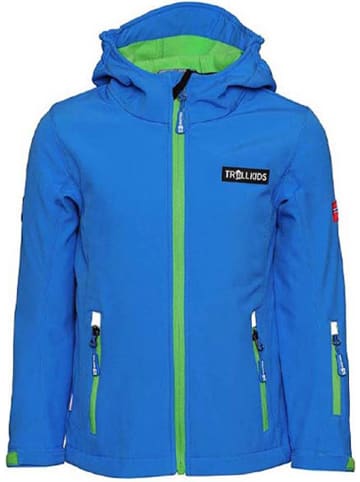Trollkids Softshelljacke "Oslofjord" in Blau