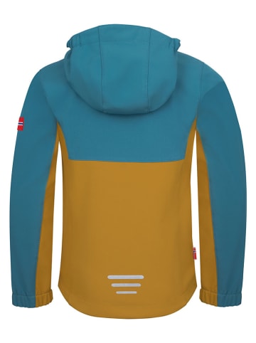 Trollkids Kurtka softshellowa "Kristiansand" w kolorze turkusowym