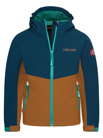 Trollkids Softshelljas "Kristiansand" donkerblauw