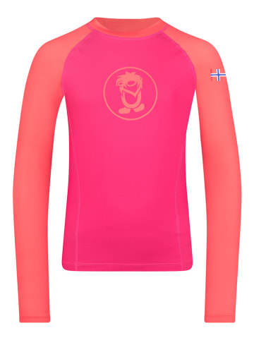 Trollkids Zwemshirt "Kvalvika" roze/oranje