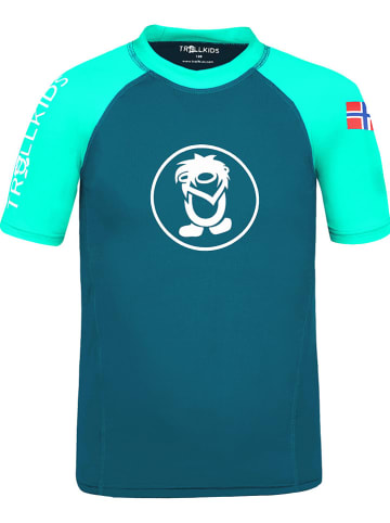 Trollkids Zwemshirt "Kvalvika" blauw