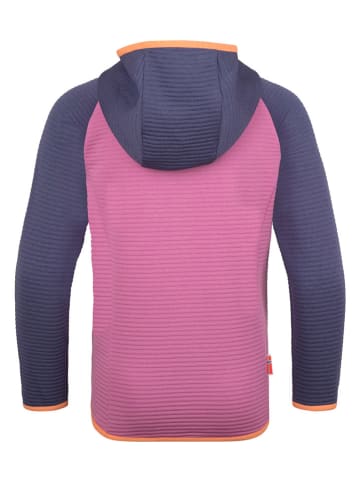 Trollkids Fleece vest "Sogndal" lichtroze/paars