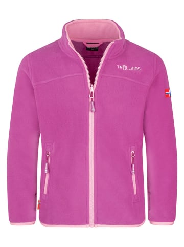 Trollkids Fleecejacke "Oppdal" in Pink