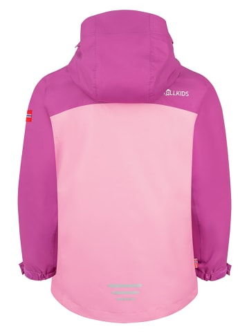 Trollkids Regenjacke "Nusfjord" in Rosa