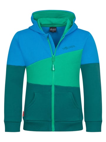 Trollkids Bluza "Alesund" w kolorze zielonym