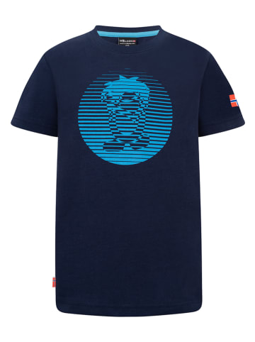 Trollkids Koszulka funkcyjna "Troll" w kolorze granatowym