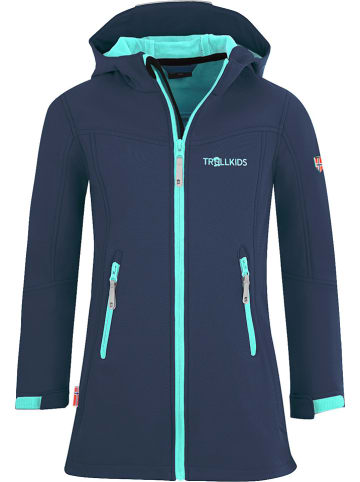 Trollkids Softshellmantel "Lillesand" donkerblauw