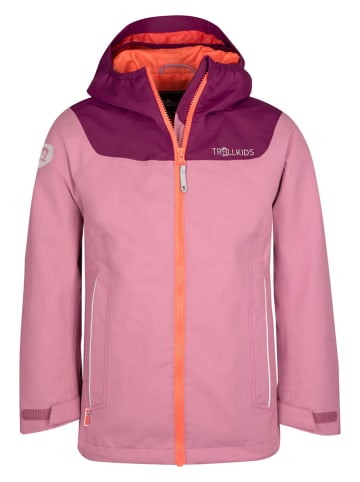 Trollkids Regenjacke "Bergen" in Rosa