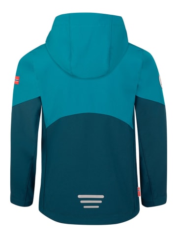 Trollkids Softshelljas "Balestrand" blauw