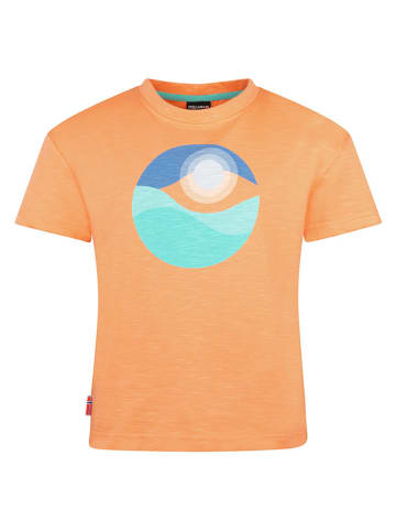 Trollkids Shirt "Halsafjord" in Orange