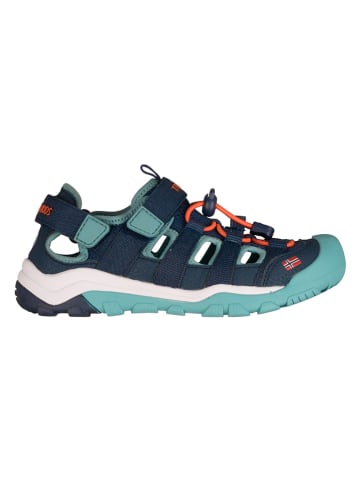 Trollkids Enkelsandalen "Kristiansand" donkerblauw/turquoise