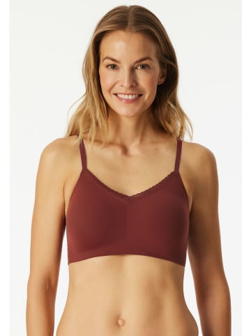 Schiesser Top w kolorze czerwonym