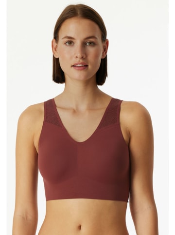 Schiesser Top w kolorze czerwonym