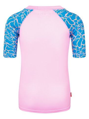 Trollkids Badeshirt "Haukland" in Rosa