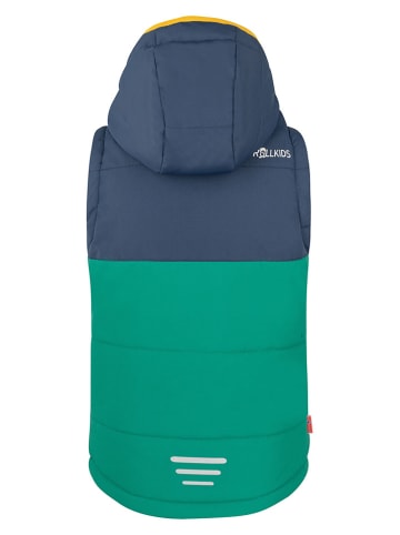 Trollkids Steppweste "Narvik" in Grün
