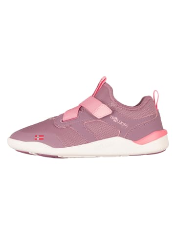 Trollkids Barfuß-Sneakers "Bergen" in Rosa