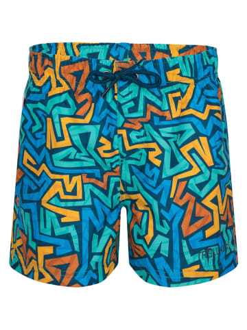 Trollkids Badeshorts "Haukland" in Türkis