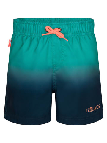 Trollkids Zwemshorts "Haukland" turquoise