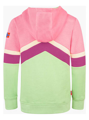 Trollkids Sweatvest "Flekkefjord" groen