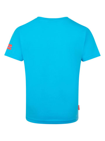 Trollkids Functioneel shirt "Windrose" lichtblauw
