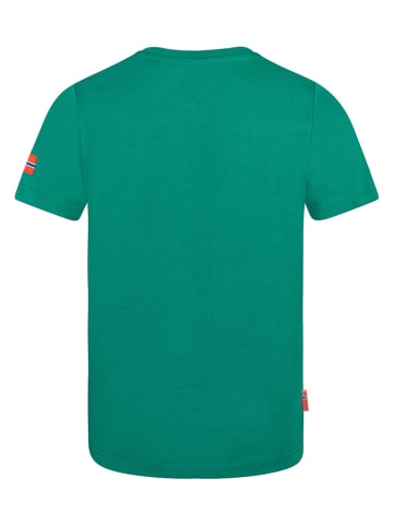 Trollkids Functioneel shirt "Windrose" turquoise