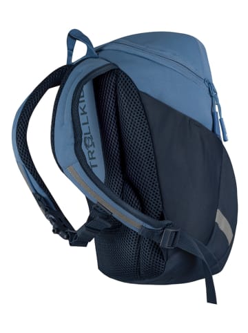Trollkids Rugzak "Alesund" donkerblauw/blauw - (B)19 x (H)28 x (D)12 cm