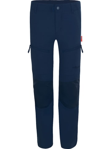 Trollkids Zipp-Off-Trekkinghose "Nordfjord" - Slim fit - in Dunkelblau