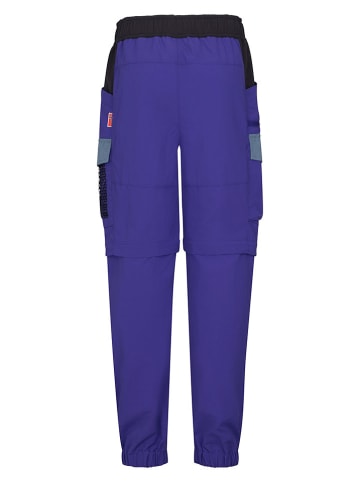 Trollkids Spodnie trekkingowe Zipp-Off "Lillesand" w kolorze fioletowym