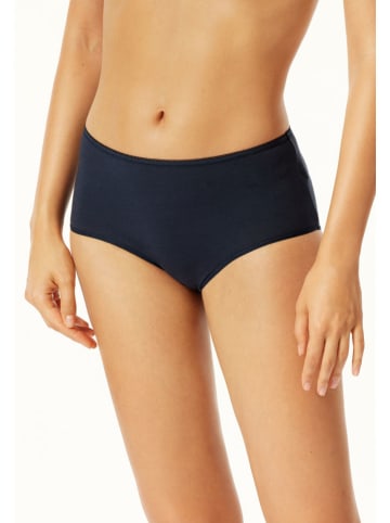 Schiesser Pełne figi (2 pary) w kolorze granatowym